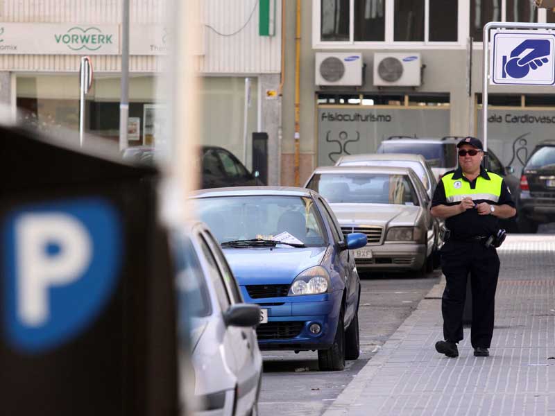 blue zone parking malaga