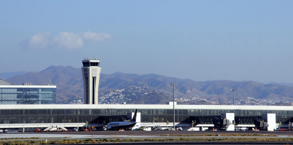 map of malaga airport