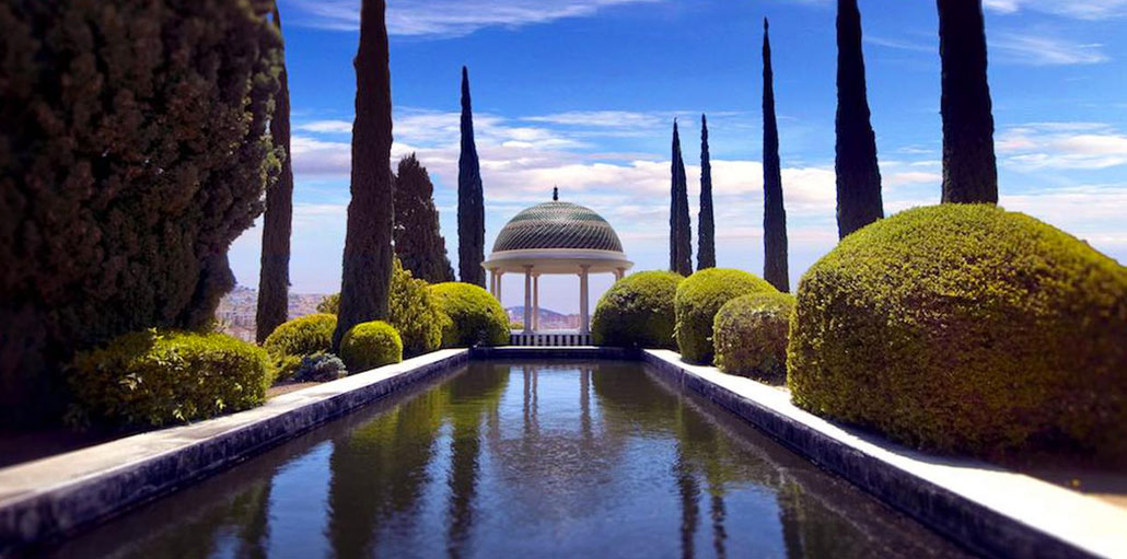 botanic garden and historic in malaga