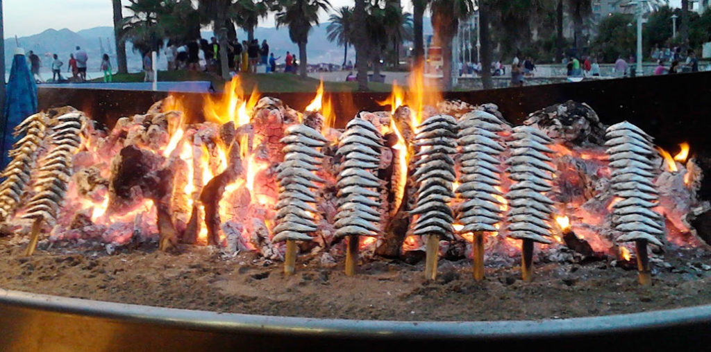 sardines in malaga